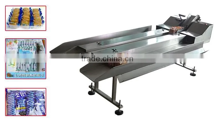 Flexible and reasonable biscuit stacking machine