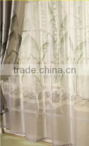 2015 hot sale printed designed No. 26 window curtains, made- up black out fabric in home or hotel
