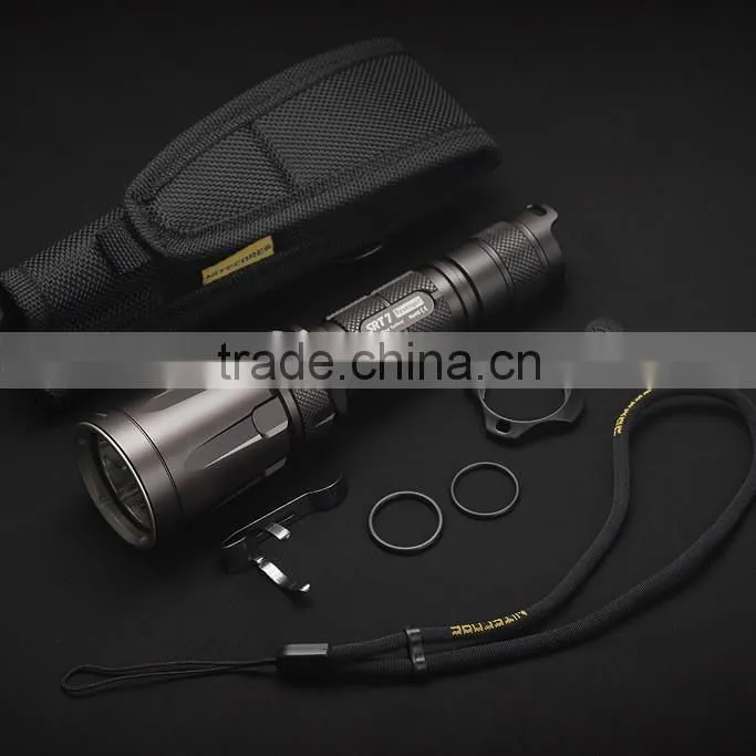 NEW Nitecore Products SRT7 960 Lumens Waterproof Flashlight 1*18650 Battery 308m 23256cd Nitecore Flashlight SRT7 for Huntinmg