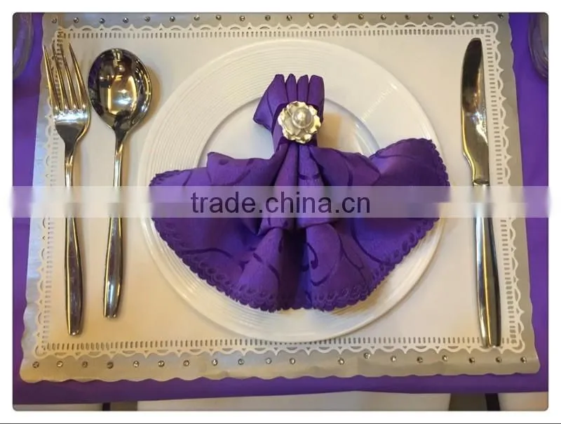 best selling polyester hotel table napkin for sale