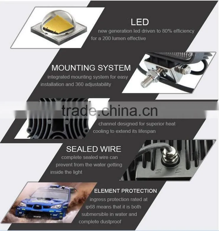 72W ebay hot sale led light bar