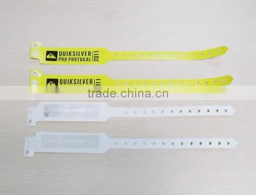 Factory Price RFID Canada Festival Party Wristband/Bracelets,13.56MHz Tag-it 2048 RFID Wristband