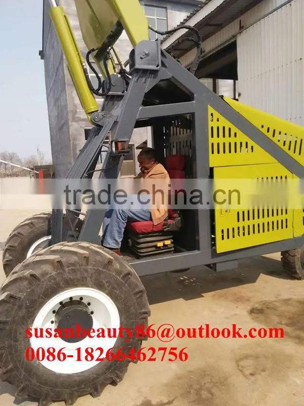 2015 new longer boom cane loader in stock , sugarcane grab loader