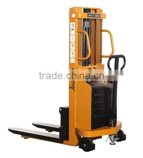 semi electric stacker capacity 2 ton