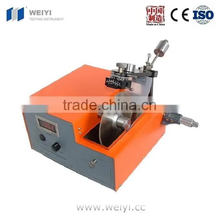 SYJ-150 Low Speed Diamond Saw for the experimental sample testing