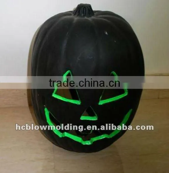 OEM Blow Molding PE Pumpkin Head Terrorist Pumpkin Ghost Face Plastic