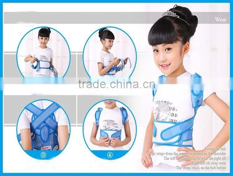 2016 New Product Neoprene Posture Corrector Support Belt/ orthopedic brace back