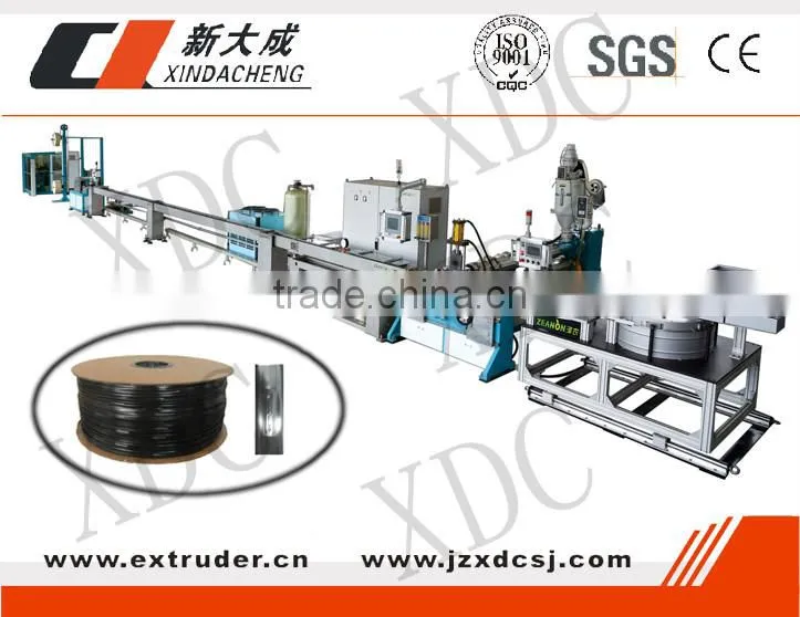 Inline drip irrigation pipe making machine/production line