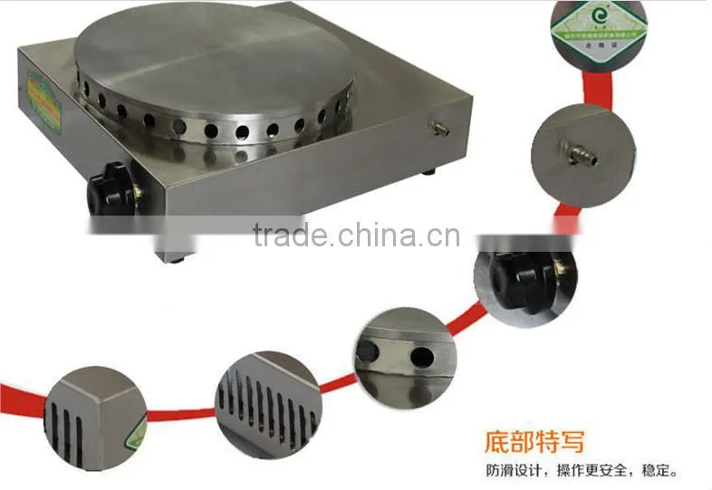 1-head gas crepe machine