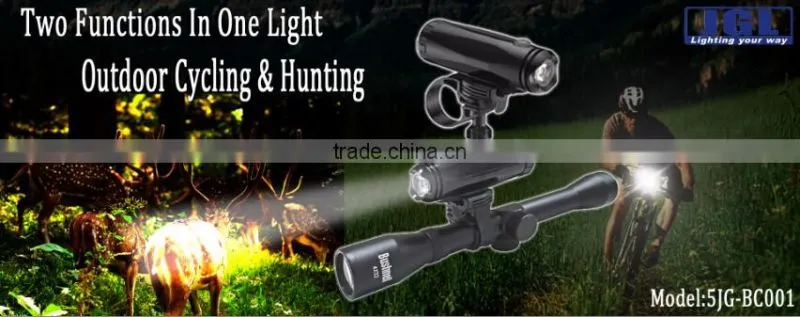 Guangzhou led lights china wholesale CREE 15W led super bright outdoor lighting handheld spotlight hunting