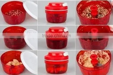 Multifunctional hand vegetable and fruit speedy chopper/Speedy electric chopper/Speedy chopper