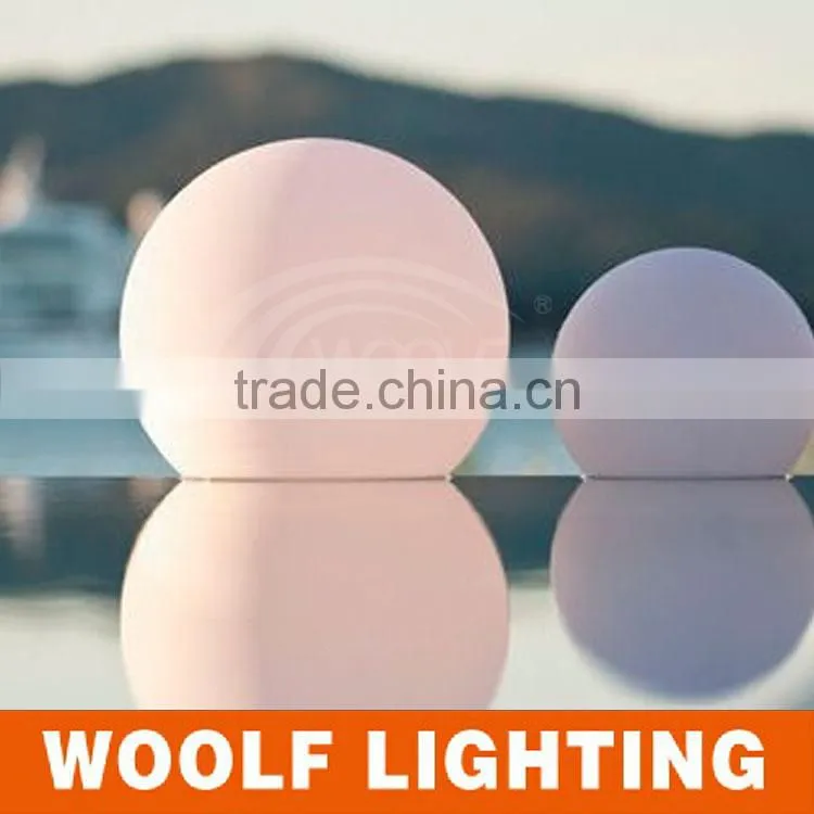 Floating On Water Decoration LED Light Up Ball
