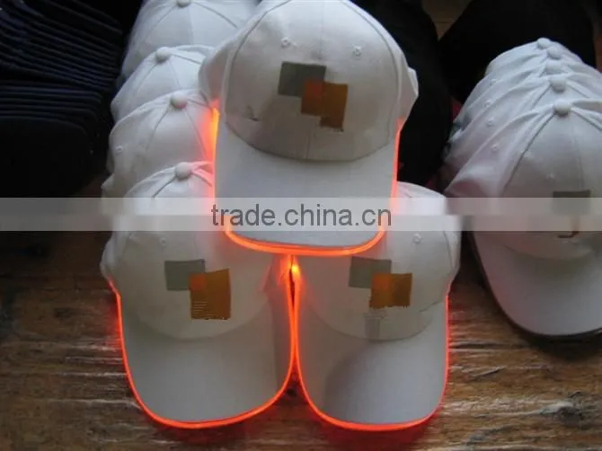led night light trucker cap/vans trucker cap
