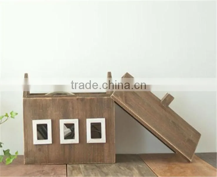 Household Handmade Sundries Storage wooden box