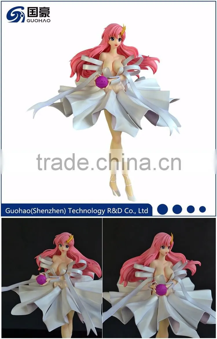 Shenzhen supplier sex woman polyresin anime figurine doll toy custom