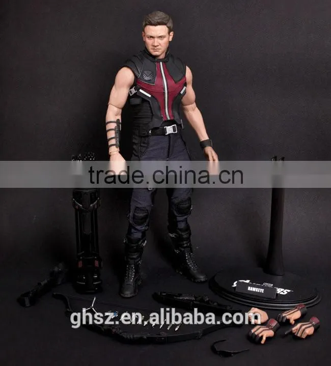 Guo hao custom hot toys marvel hawkeye resin marvel toys