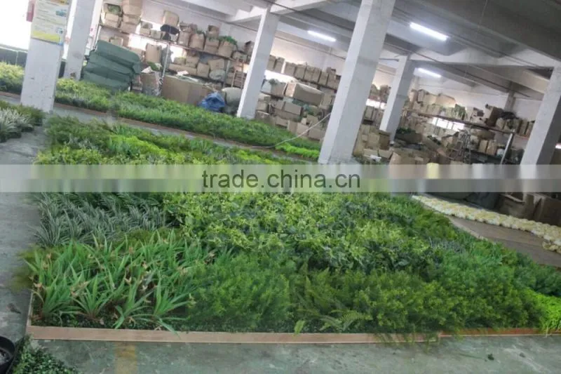 fake green wall/artificial green wall vertical plant wall