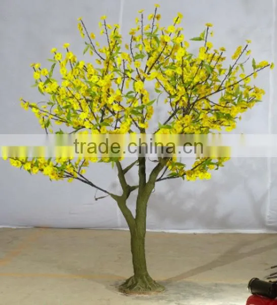 SJ20170031 Hot sale artificial indoor led lighted tree in different colors