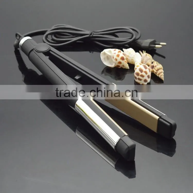 Private label hair products ptc heat various temp. branded flat iron hair straighter