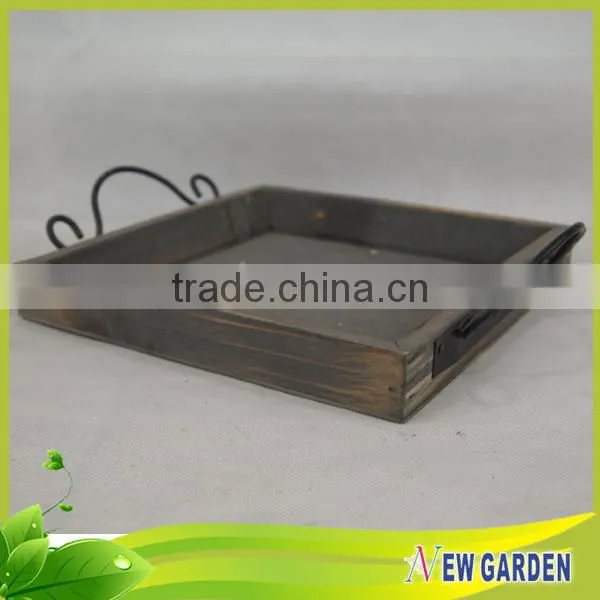 Cheap Square Growing Plant Flat Flower Pot Tray at Factory Price