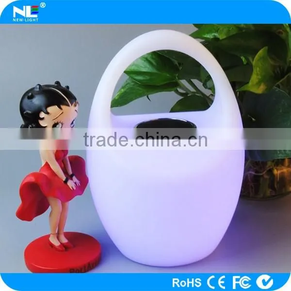 LED bluetooth speaker changing colorful light/ LED bluetooth speaker l with remote controller