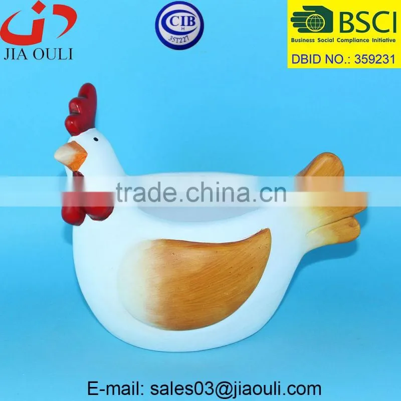 BSCI Audit Factory EASTER gifts ceramic Cute frog Prince on ball Figurines, Novelty Frog Figurine