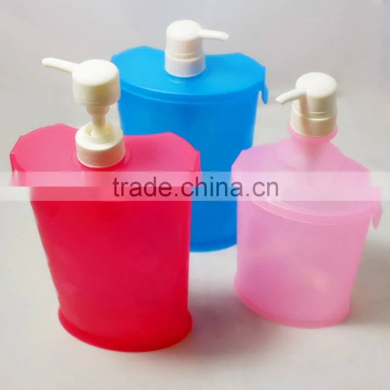 Japanese Style plastic shampoo bottle