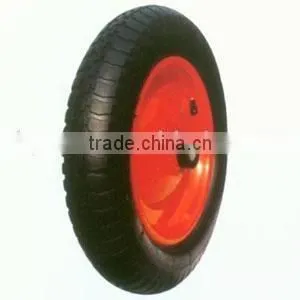 PR2404 SIZE 3.25/3.00-8 Pneumatic Rubber Wheel air wheel