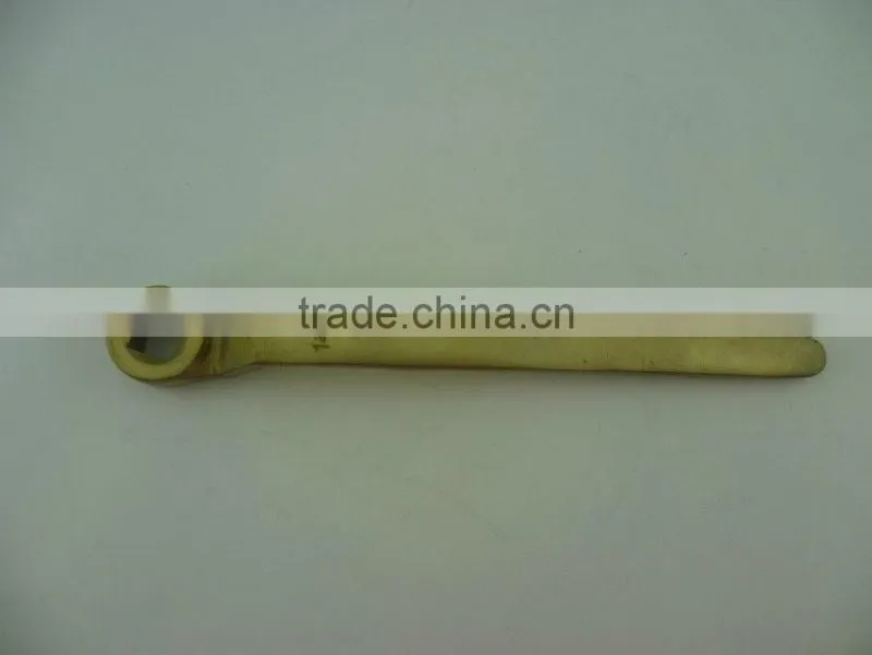 valve square driver, Al-copper alloy nonsparking hardware hand safety non spark tools China tools spanners nonmagnetic wrench
