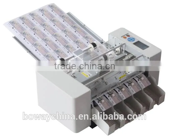 280 pieces cards/minute automatic A3 Business card cutter