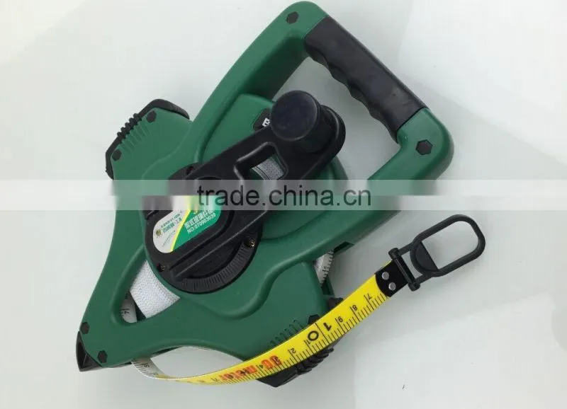 Berrylion Plastic Fiber Measuring Tapes 30Meters ABS+TPR Cover measuring tapes