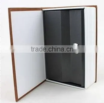 Home fake Book Safe box with key lock
