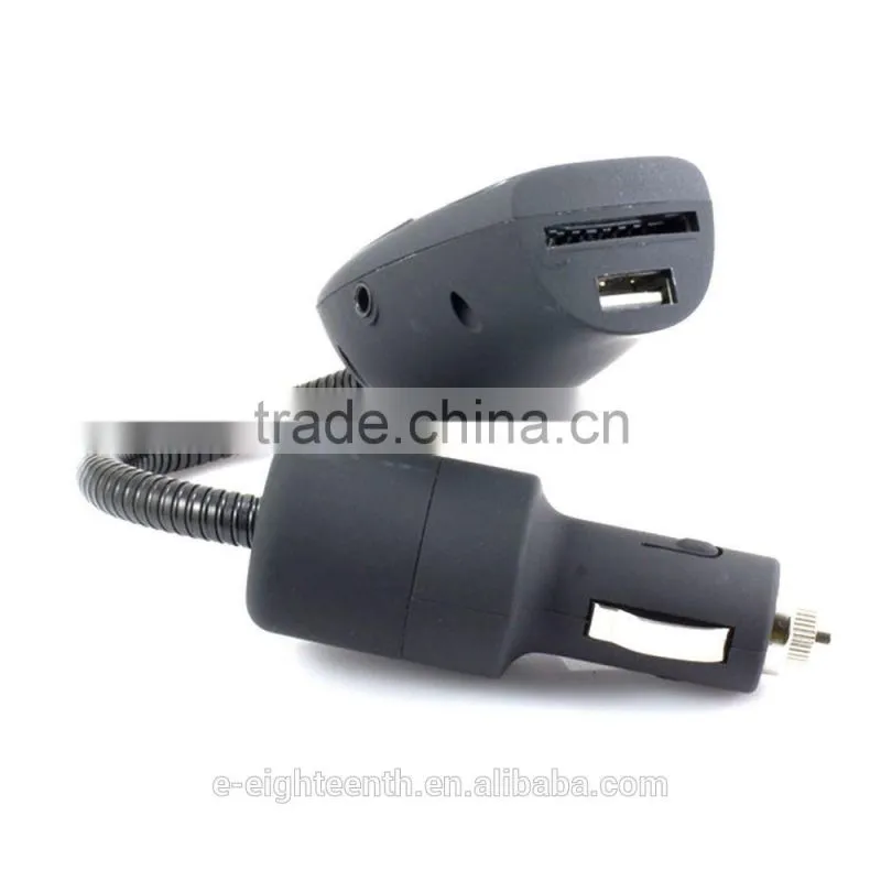 2016 popular Wireless Bluetooth FM Transmitter Modulator Flexible Car Kit MP3 Player