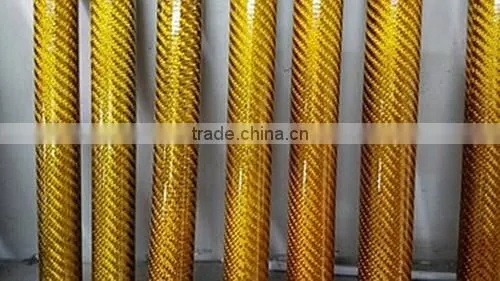 Carbon Fiber Colorful OEM Tube with Matte Surface Treatment