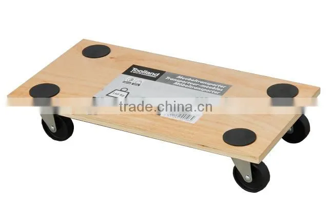 2014 Wooden flower flat lumber tray dolly tool cart/outdoor flower cart