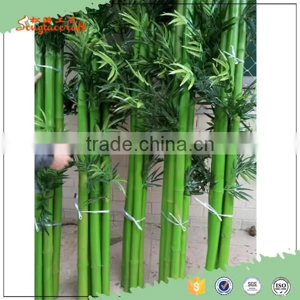 wholesales outdoor plastic bamboo artificial bamboo poles