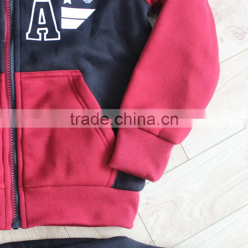 OEM Child Clothes Kids Boys Tracksuits New Arrival 2016 Boy Sport Suit Tracksuit With Custom Design Available