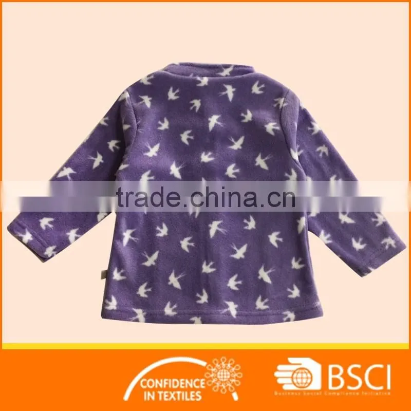 polar fleece warmly baby winter jacket