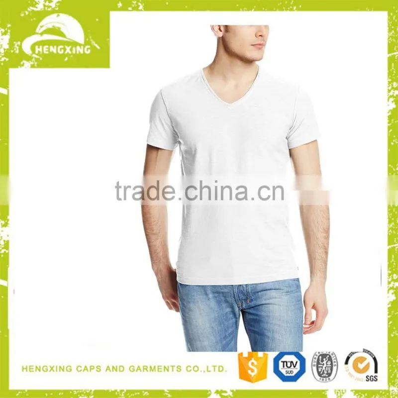 wholesale plain round neck men t shirt, fashion blank t shirt