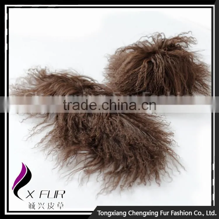CX-A-47E Wholesale Girls Cheap Cute Gift Lamb Fur Slap Cuff Bracelet