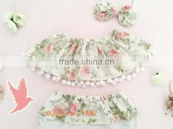 Wholesale baby girl 2 pieces swimsuit 2017 innovative products ideas from China