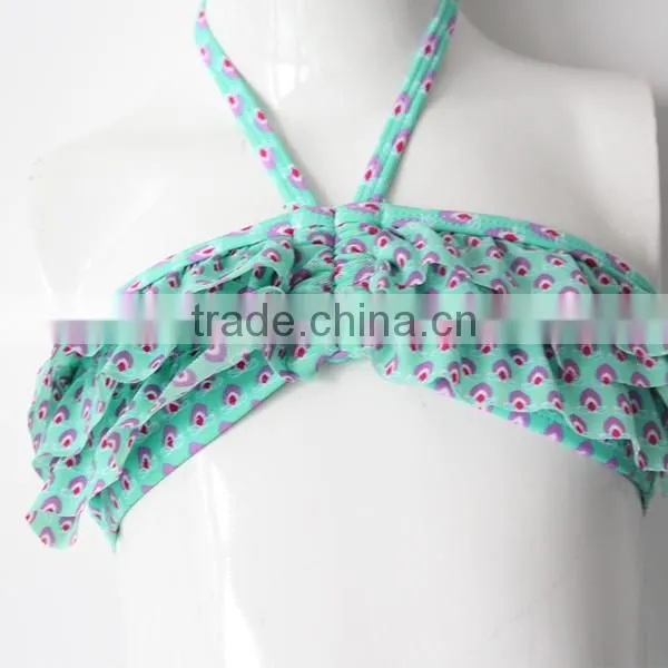 young girls blue fashion swimwear