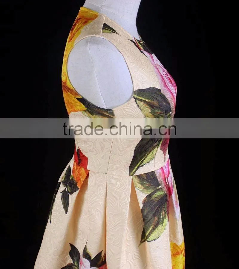 High Quality Summer Girl Dress Family Matching Outfits Mommy And Me Printed Dress Mother And Daughter Matching Dresses