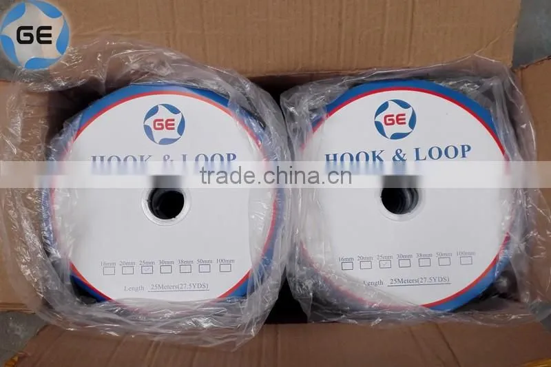 Quality Self-Adhesive Nylon Hook and Loop Dots with Silicone Paper Customized Round Sticky Hookloop Dot with Back Hot Melt Glue