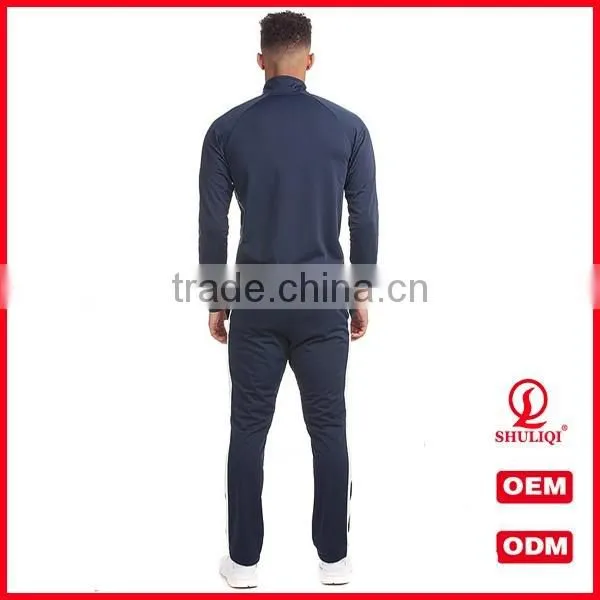 2016 Man sport suit tracksuit with custom design available /100 polyester or cotton design your own tracksuit for men H-2112