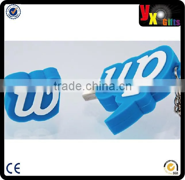 Best gift soft pvc usb flash drive 1gb 2gb 4gb