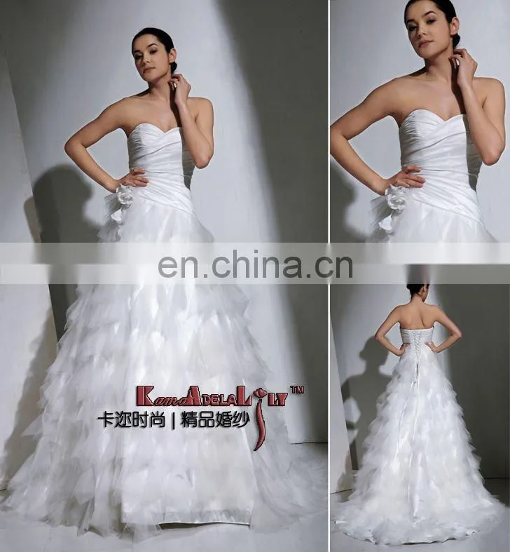 EB265 Beauty tulle lace classic Wedding dress sweetheart corset bridal dress