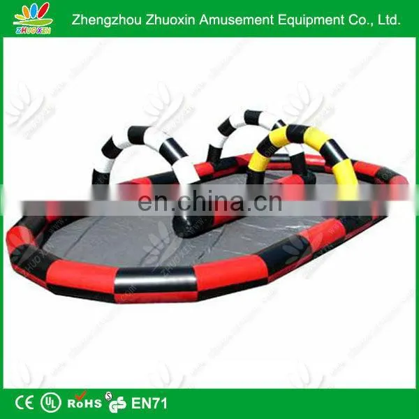 Interactive Game Inflatable Human inflatable rc track rally games