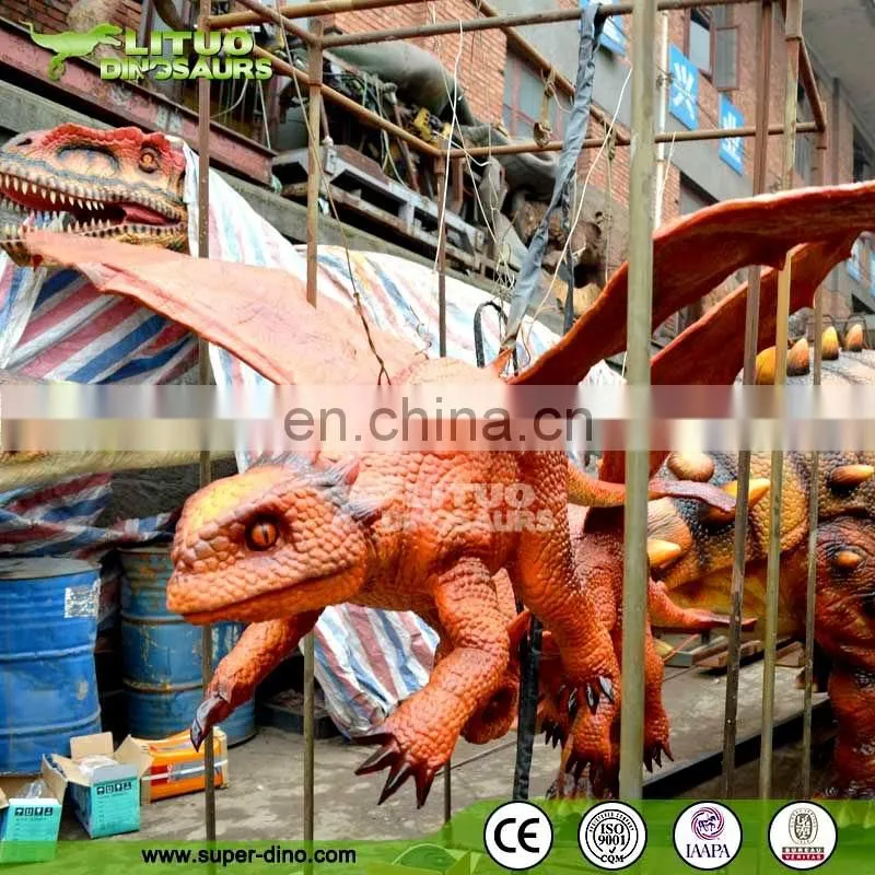 Cute Dragon Animatronic That Flies