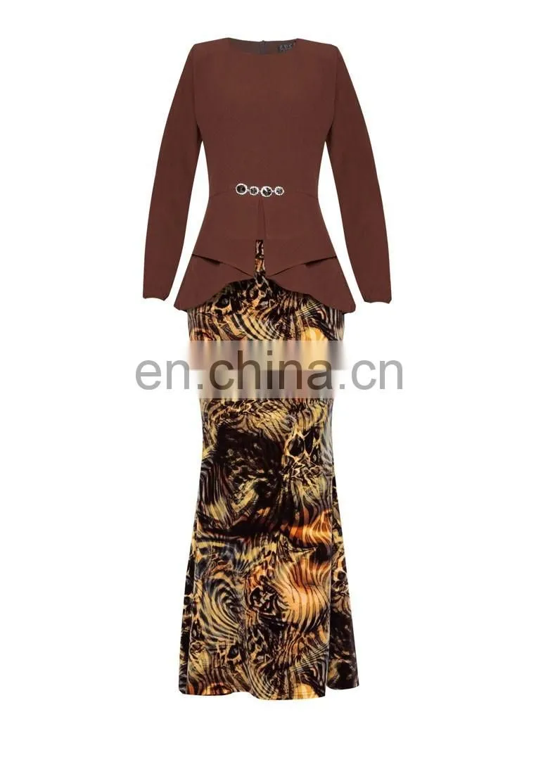 Wholesale modern muslim clothing dress indian islamic clothing for women